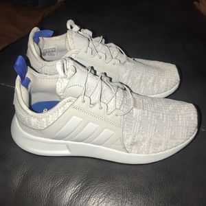 Adidas tennis shoes.
